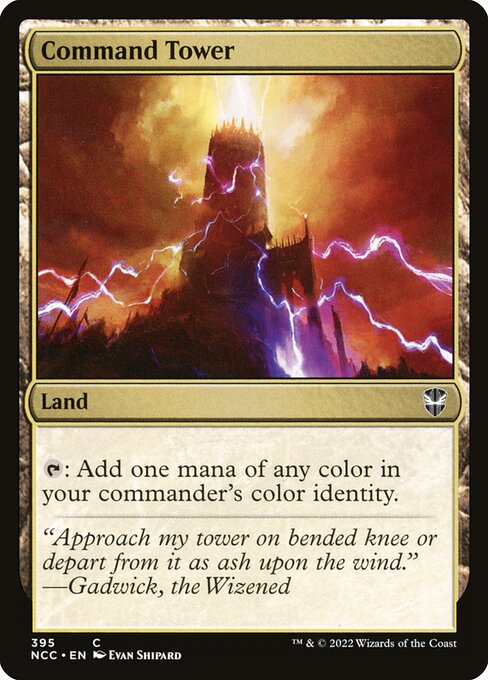 Command Tower (New Capenna Commander #395)