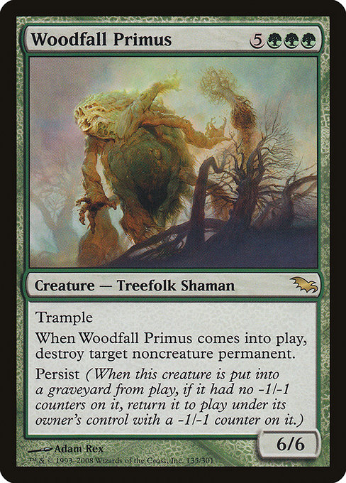 Woodfall Primus (Shadowmoor #135)