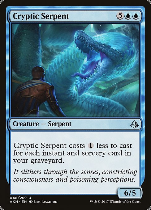 Cryptic Serpent (Amonkhet #48)