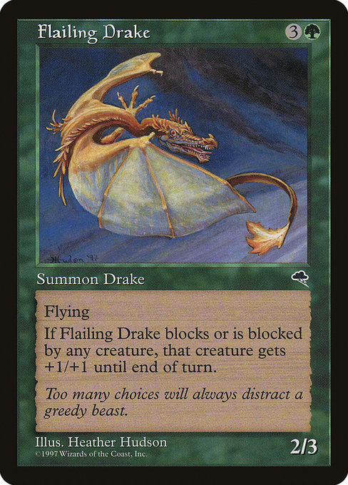 Drakôn flagellant|Flailing Drake
