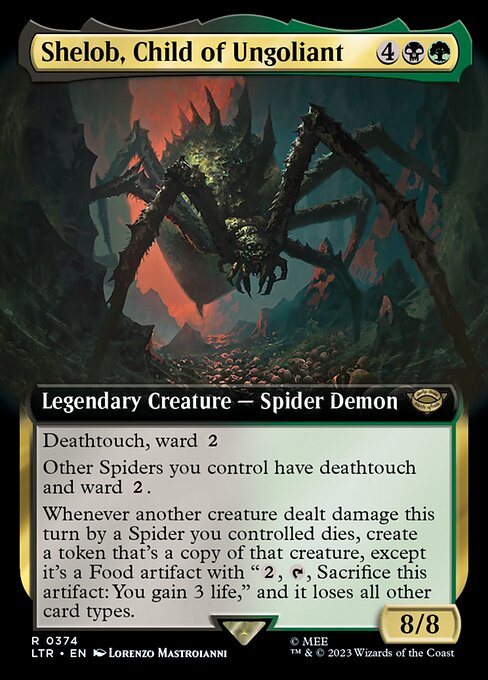Shelob, Child of Ungoliant (Extended Art)
