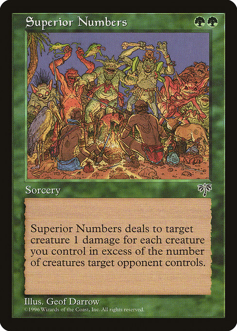 Superior Numbers card image