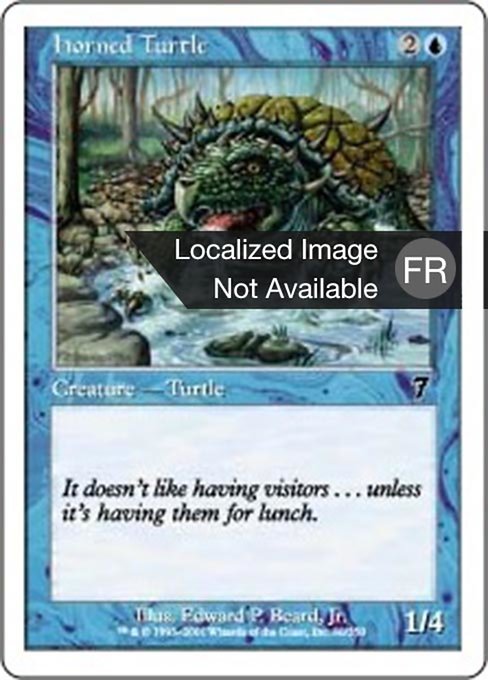 Horned Turtle (Seventh Edition #80)