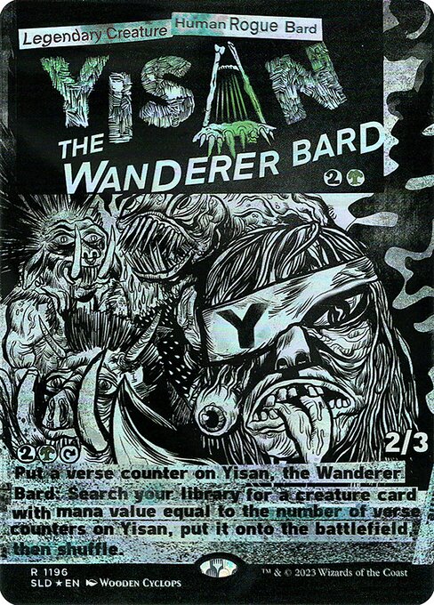 Yisan, the Wanderer Bard (Secret Lair Drop #1196)