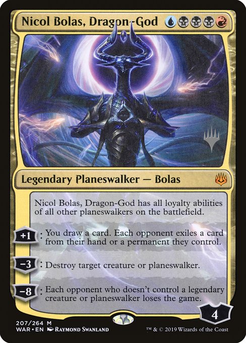 Nicol Bolas, Dragon-God (pwar) 207p