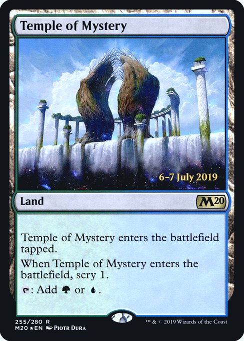 Temple of Mystery (Core Set 2020 Promos #255s)