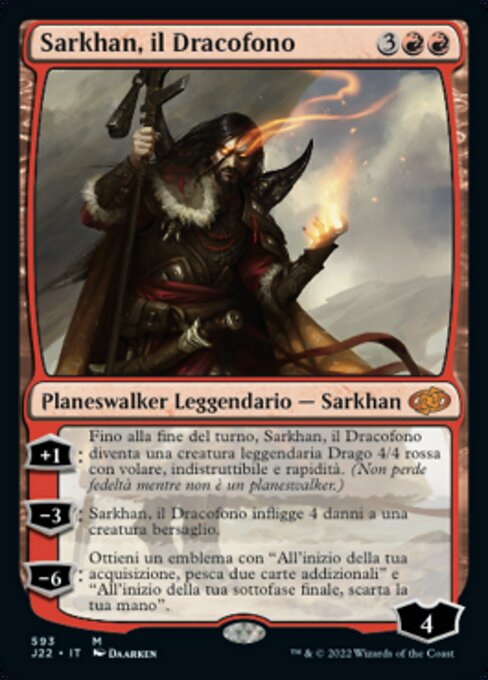 Sarkhan, the Dragonspeaker (Jumpstart 2022 #593)