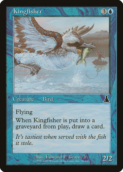 Kingfisher card image