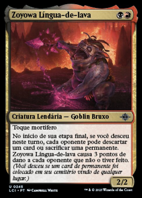 Zoyowa Lava-Tongue (The Lost Caverns of Ixalan #245)