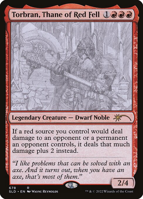 Torbran, Thane of Red Fell card image