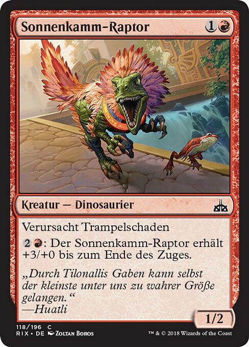 Sonnenkamm-Raptor