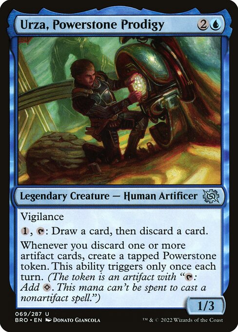 Urza, Powerstone Prodigy (bro) 69 Urza, Powerstone Prodigy (bro) 69