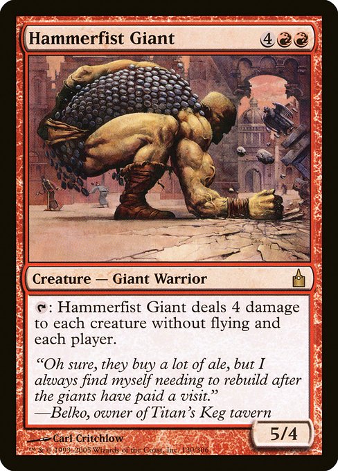 Hammerfist Giant card image