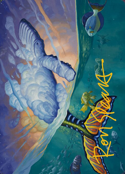 Dreamtide Whale // Dreamtide Whale (Modern Horizons 3 Art Series #2)