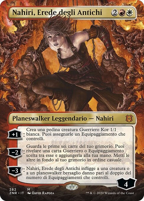 Nahiri, Heir of the Ancients (Zendikar Rising #282)