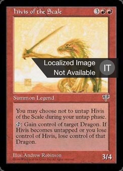 Hivis of the Scale (Mirage #182)