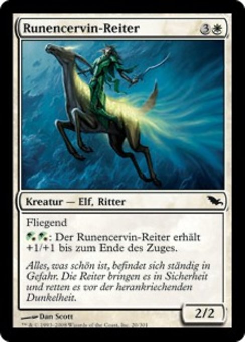 Runencervin-Reiter