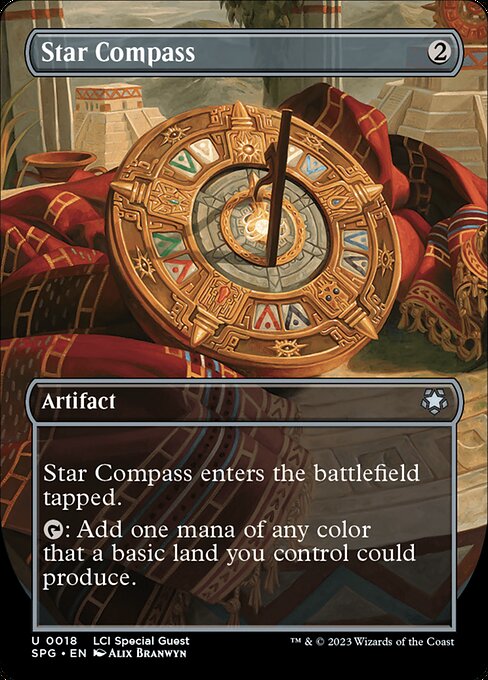 Star Compass (Borderless)