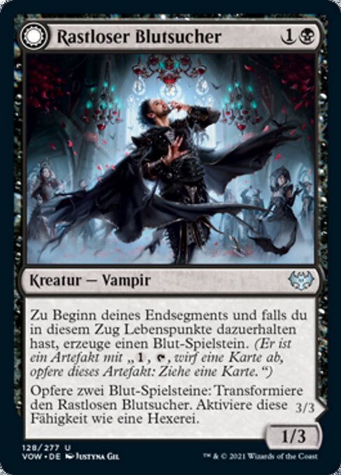 Rastloser Blutsucher