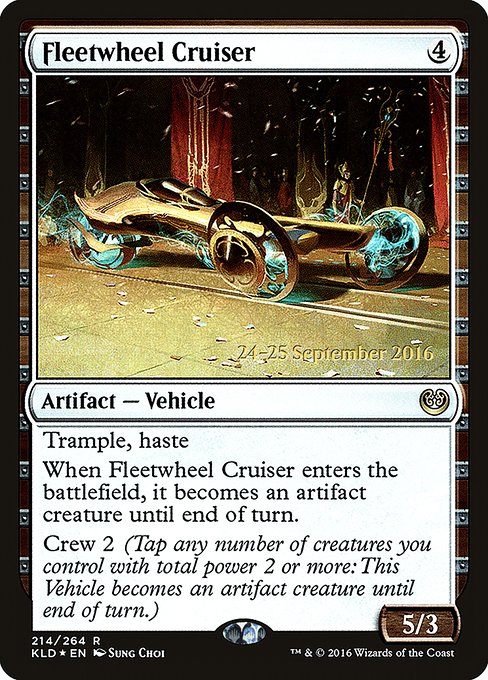 Fleetwheel Cruiser (Kaladesh Promos #214s)