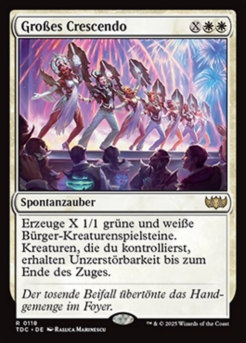 Großes Crescendo
