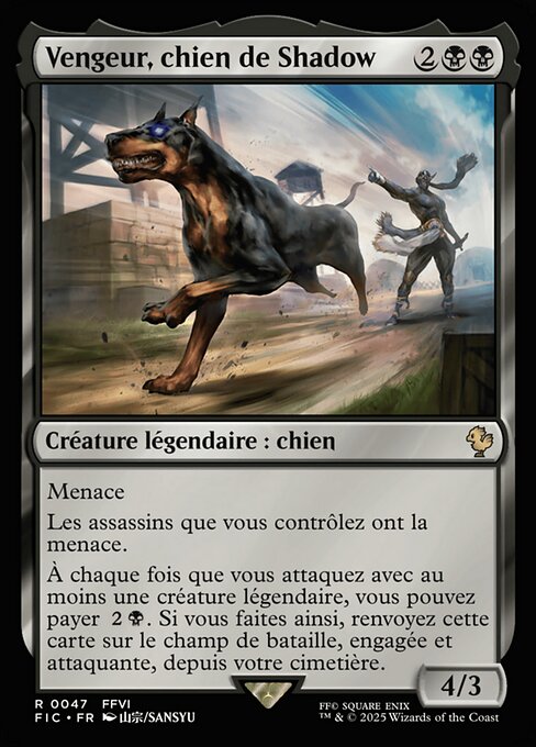 Vengeur, chien de Shadow