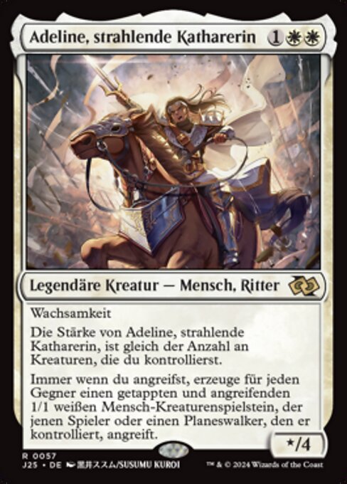 Adeline, strahlende Katharerin