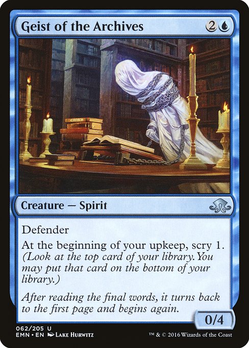 Geist of the Archives (emn) 62