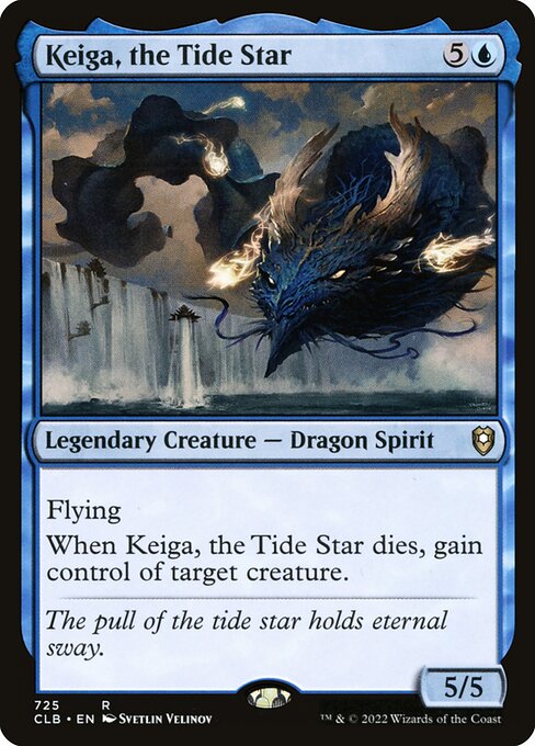 Keiga, the Tide Star (Commander Legends: Battle for Baldur's Gate #725)