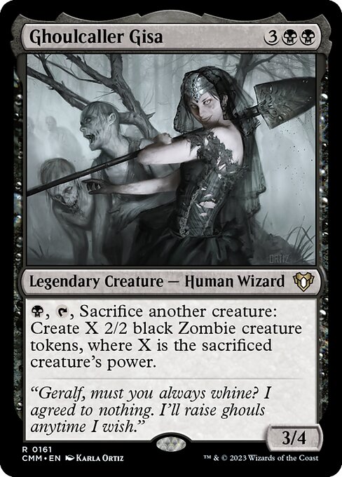 Ghoulcaller Gisa (Commander Masters #161)