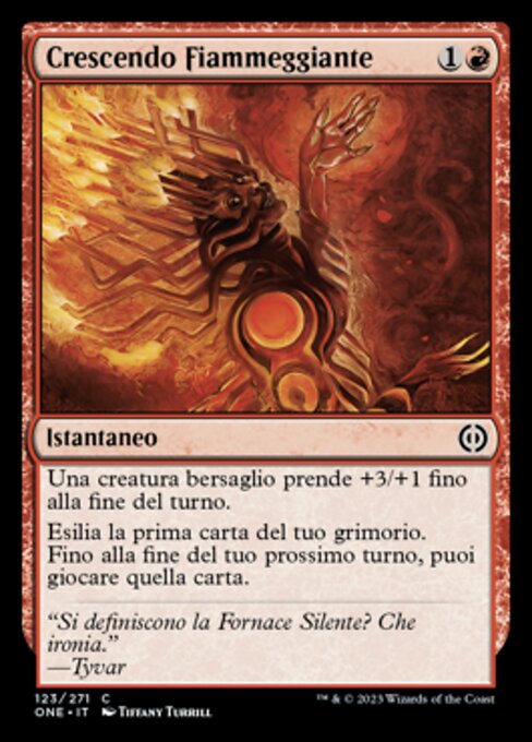 Blazing Crescendo (Phyrexia: All Will Be One #123)