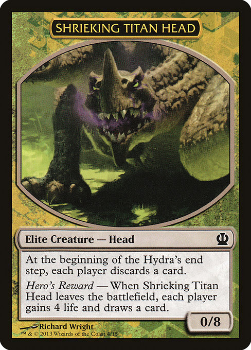 Shrieking Titan Head (Face the Hydra #4)