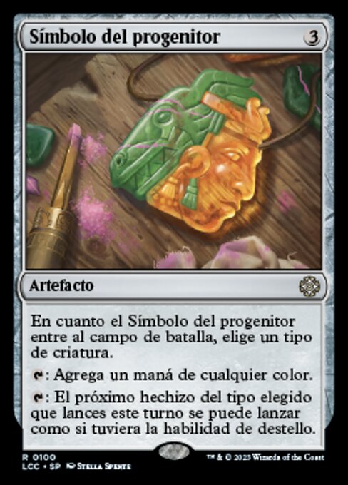 Progenitor's Icon (The Lost Caverns of Ixalan Commander #100)