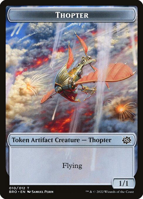 Thopter (The Brothers' War Tokens #10)