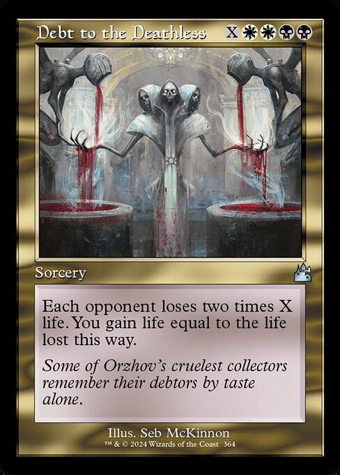 Debt to the Deathless (Retro Frame)