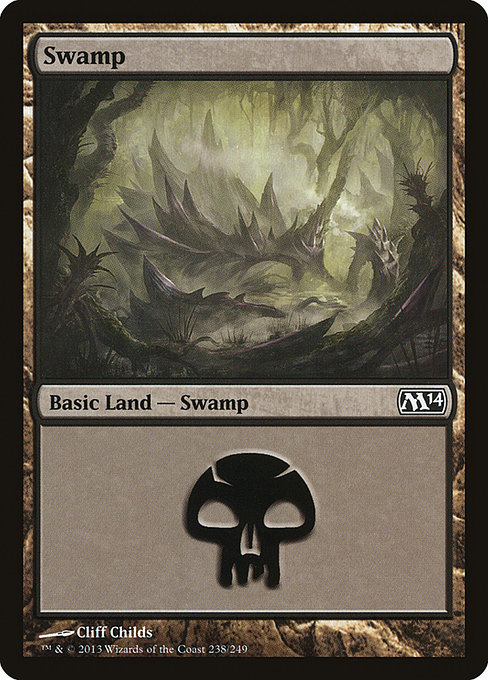 Swamp (Magic 2014 #238)