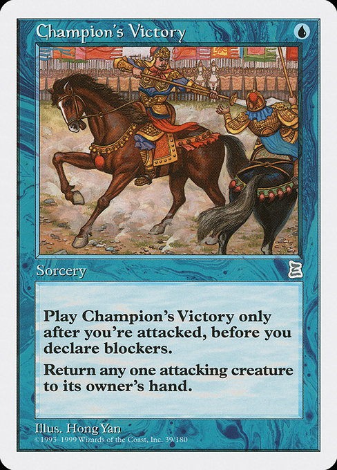 Champion's Victory card image