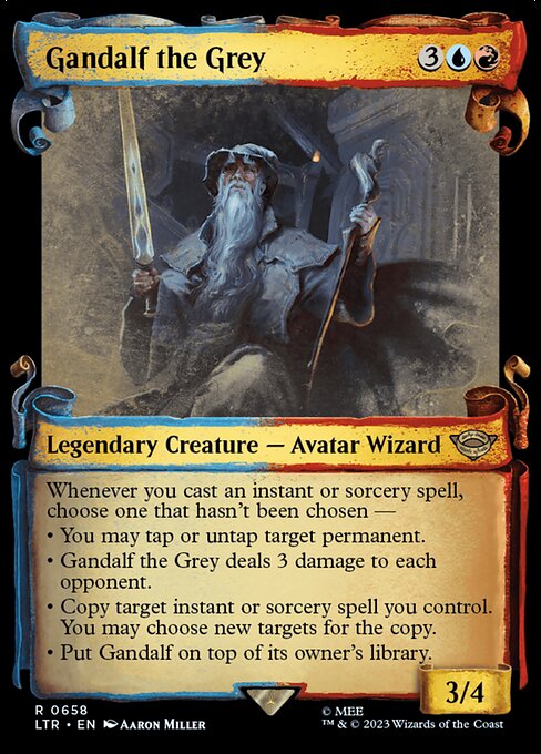 Gandalf the Grey (ltr) 658