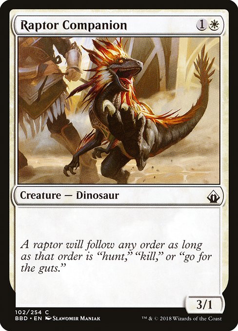 Raptor Companion (bbd) 102