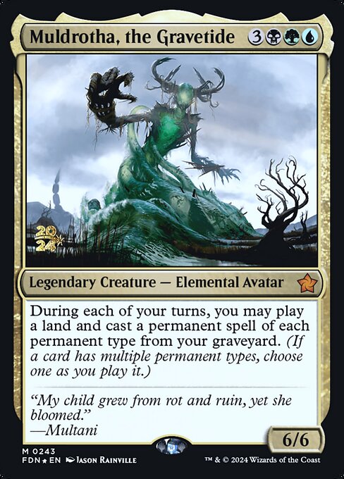 Muldrotha, the Gravetide (Foundations Promos #243s)