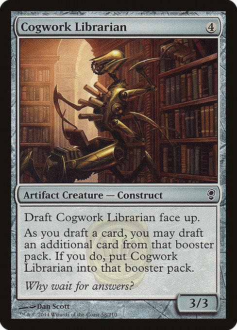 Cogwork Librarian (Conspiracy #58)