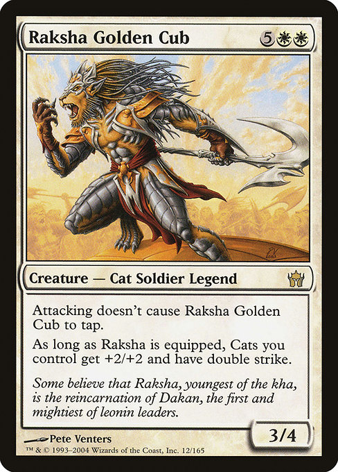 Raksha Golden Cub card image
