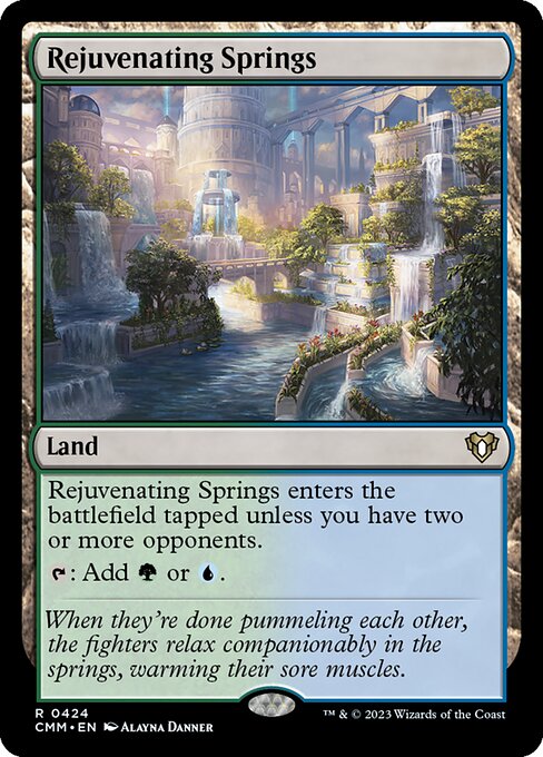 Rejuvenating Springs (Commander Masters #424)
