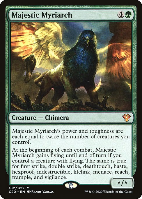 Majestic Myriarch (Commander 2020 #182)