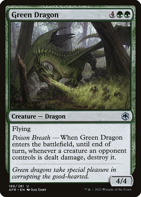 Dragon vert|Green Dragon