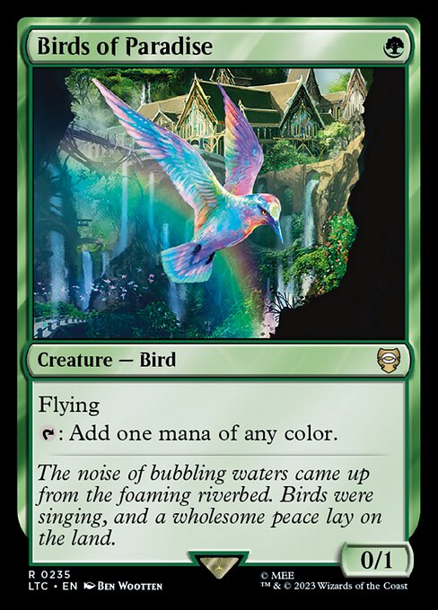 Birds of Paradise card image