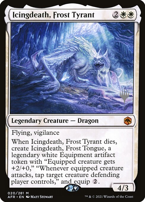 Icingdeath, Frost Tyrant (Adventures in the Forgotten Realms Promos #20p)