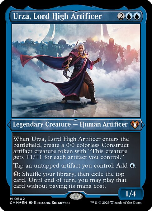 Urza, Lord High Artificer (Commander Masters #502)