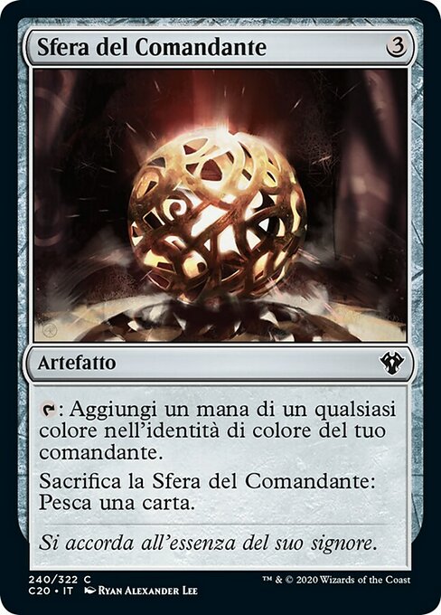 Commander's Sphere (Commander 2020 #240)