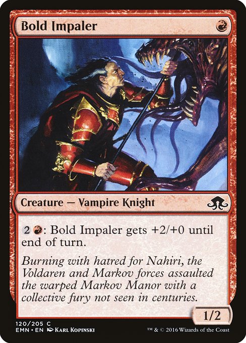 Bold Impaler (Eldritch Moon #120)